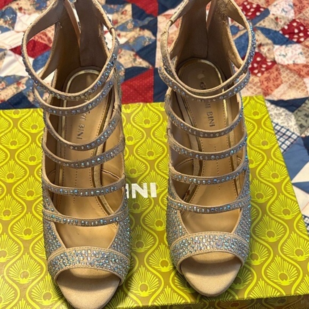 Gianni Bini Women's Strappy Sandals - Silver